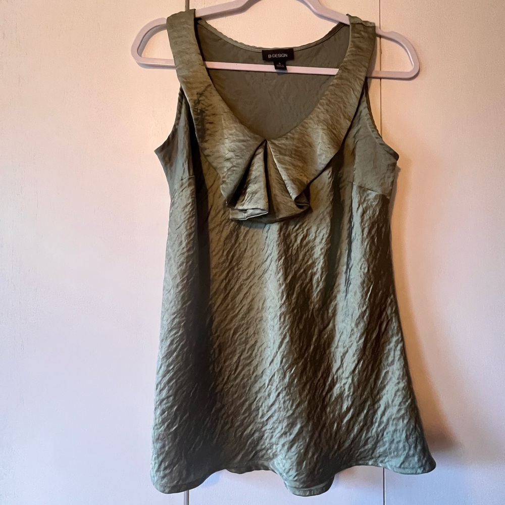 Olive Green Tank Top